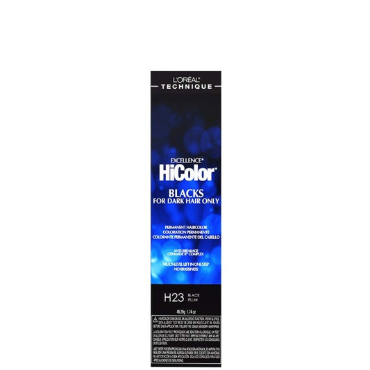 L'oreal Paris Excellence Hicolor Permanent Hair Color, Black Plum