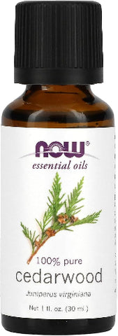 NOW Foods Essential Oils, Cedarwood Oil, 1-Ounce