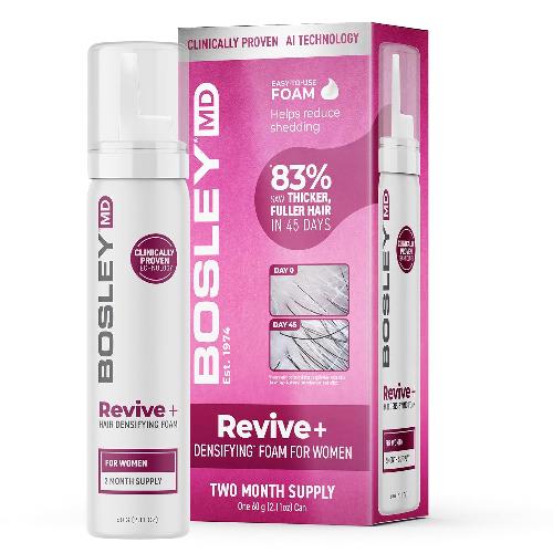 BosleyMD Women's Revive + Densifying Treatment Foam, 2.11 oz