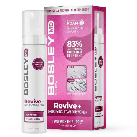 BosleyMD Women's Revive + Densifying Treatment Foam, 2.11 oz