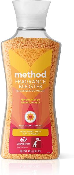 Method Fragrance Booster, Ginger Mango, Keeps Clothes Fresh For Up to 12 weeks, 14.8 oz.