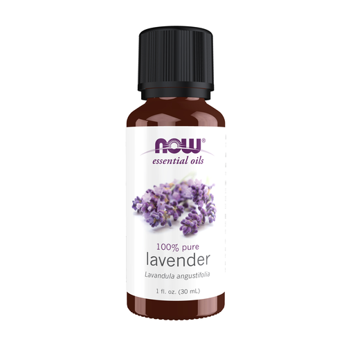 NOW Essential Oils, Lavender Oil, Soothing Aromatherapy Scent, Steam Distilled, Vegan, Child Resistant Cap, 1-Ounce