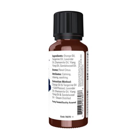 NOW Essential Oils, Peaceful Sleep Oil Blend, Relaxing Aromatherapy Scent, Blend of Pure Essential Oils, Vegan, Child Resistant Cap, 1-Ounce