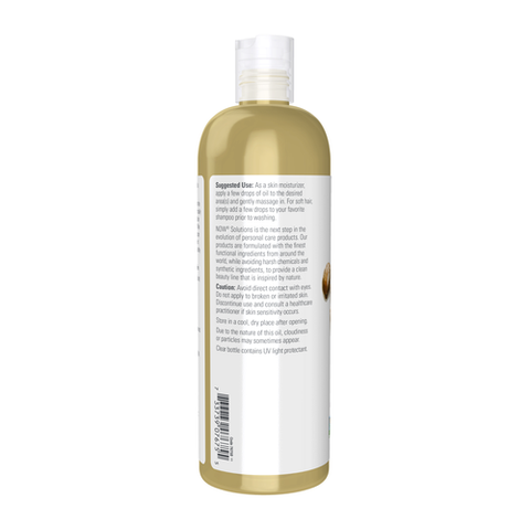 NOW Solutions, Castor Oil, Pure Versatile Skin Care, Multi-Purpose Skin Softener, 16-Ounce