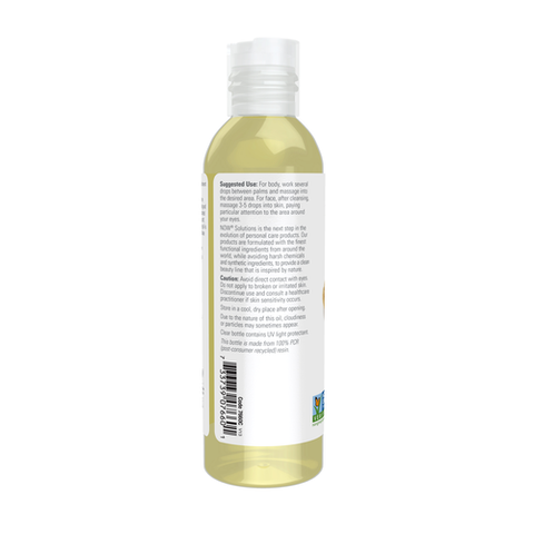 NOW Solutions, Sweet Almond Oil, Pure Moisturizing Oil, Promotes Healthy-Looking Skin, Unscented Oil, 4-Ounce
