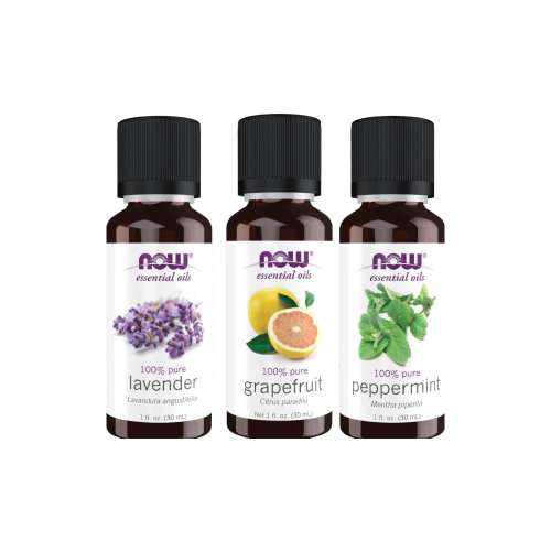 NOW Foods 3-Pack Variety of NOW Essential Oils: Summer Fun - Lavender, Grapefruit, Peppermint, 1-Ounch each