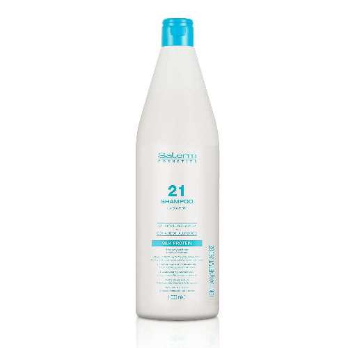 Salerm Cosmetics 21 Shampoo Silk Protein, 1000 ml