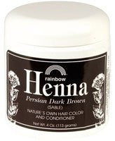 RAINBOW RESEARCH Dark Brown Henna - 4 oz.