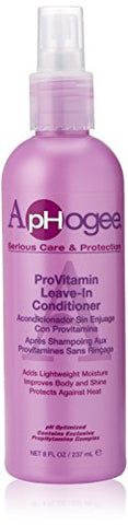 Aphogee Pro-Vitamin Leave-In Conditioner, 8 Ounce