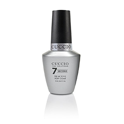 Cuccio 7 Second Reactive Top Coat, 0.43 Ounce