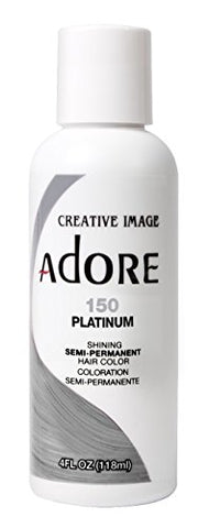 Adore Semi-Permanent Haircolor #150 Platinum, 4 Ounce (118ml)