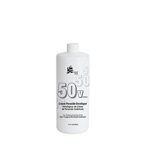 Super Star Stabilized Cream Peroxide Developer 50V, 8 fl. oz