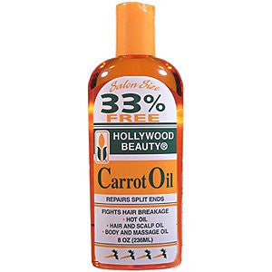 Hollywood Beauty Carrot Oil 8 oz.