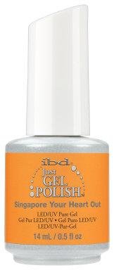 IBD Just Gel Nail Polish, Singapore Your Heart Out, 0.5 Fluid Ounce