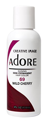 Adore Semi-Permanent Haircolor # 69 Wild Cherry, 4 Ounce (118ml)