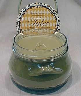 Tyler Glass Jar Candle - 22 oz Long Burning Scented Candle - Signature Tyler Scent