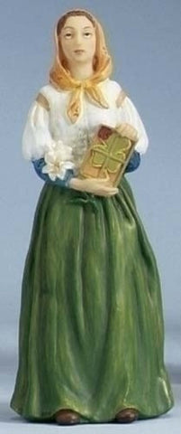 Saint Dymphna Patrons and Protectors Religious Figurine 40601 St by Roman