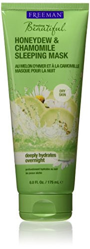 Freeman Feeling Beautiful Honeydew And Chamomile Sleeping Mask, Dry Skin, 6 oz