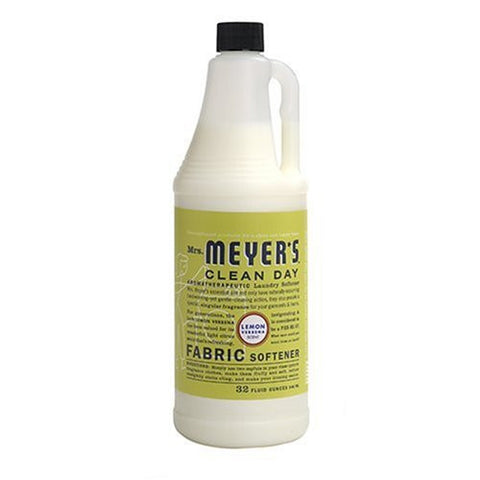 Mrs. Meyer's Clean Day Fabric Softener, Lemon Verbena, 32 Ounce Bottle