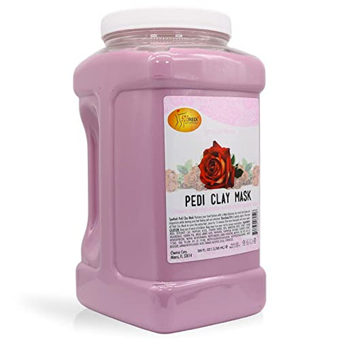 SPA REDI - Clay Mask, Sensual Rose, 128 oz