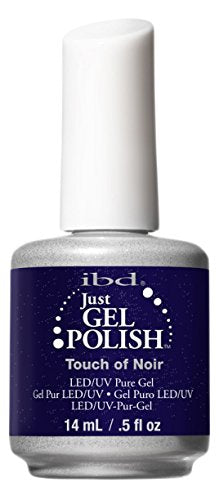 IBD Just Gel Nail Polish, Touch of Noir, 0.5 Fluid Ounce