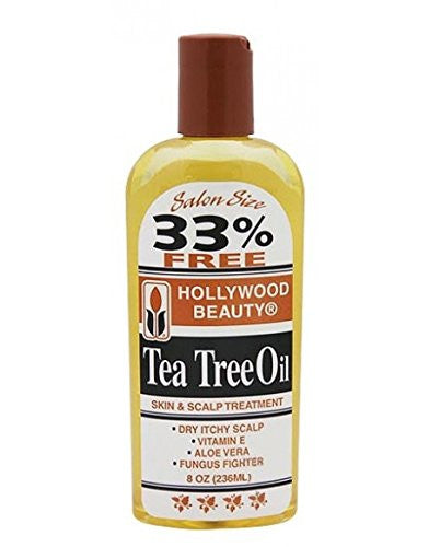 HOLLYWOOD BEAUTY Tea Tree Oil Skin & Scalp Treatment 8 oz
