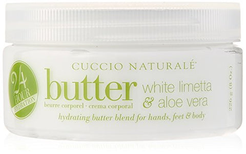 Cuccio Butter Blend, White Limetta and Aloe Vera, 8 Ounce