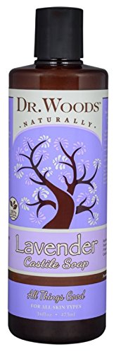 Dr. Woods Pure Lavender Castile Soap, 16 Ounce