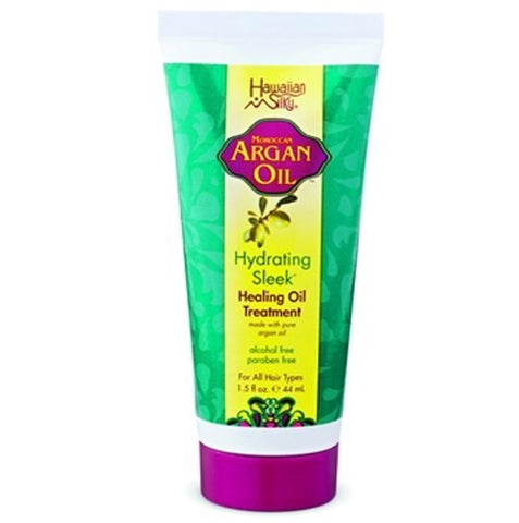 Hawaiian Silky Argan Oil Hydrating Sleek Healing Oil Treatment 1.5 Oz