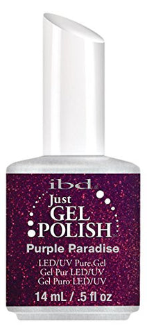 IBD Just Gel Nail Polish, Purple Paradise, 0.5 Fluid Ounce