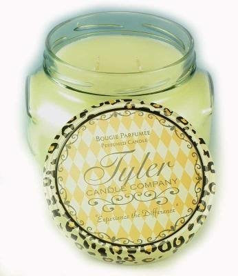 Tyler Glass Fragrance Candle 22 Oz,Gardenia