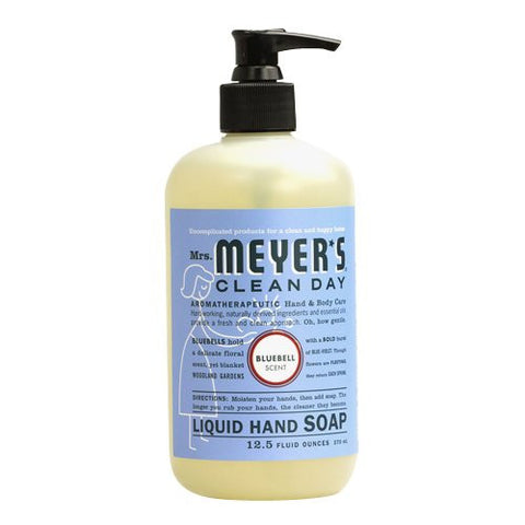 Mrs. Meyer's Liquid Hand Soap, Bluebell, 12.5 Fluid Ounce