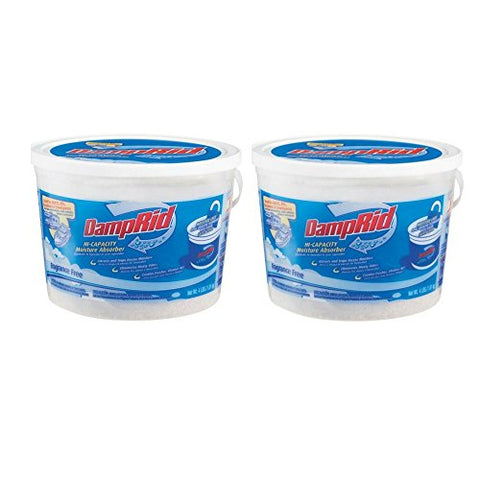 DampRid Rv & Boat Moisture Absorber, 4 lbs- Pack of 2