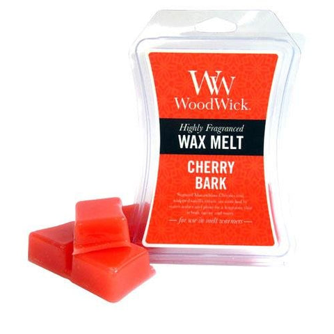 Cherry Bark WoodWick Hourglass 3 oz Wax Melt