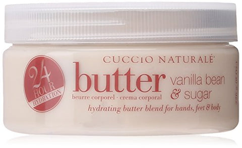 Cuccio Body Butter Blend, Vanilla Bean and Sugar, 8 Ounce