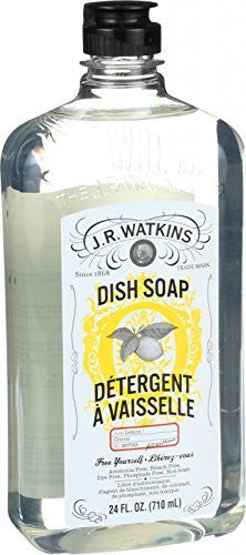 J.R. Watkins: Liquid Dish Soap Lemon, 24 oz