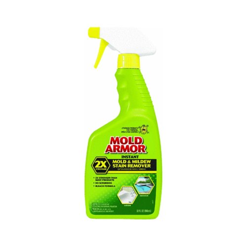 Home Armor FG502 Instant Mold and Mildew Stain Remover 2X, Trigger Spray 32-Ounce