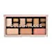 Profusion Cosmetics Mini Artistry 12 Shade Eyeshadow & Blush Palette, Golden Nudes