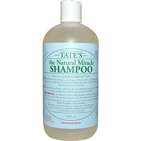 Tate's The Natural Miracle Shampoo, 18 fl. oz.
