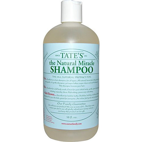 Tate's The Natural Miracle Shampoo, 18 fl. oz.