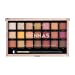 Profusion Cosmetics 21 Shade Eyeshadow Palette Collection & Brush, Siennas