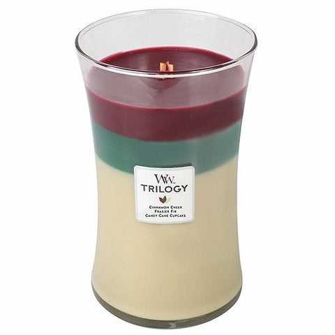 WoodWick "Trilogy Christmas Classic Jar Candle, Multi-Colour, Large