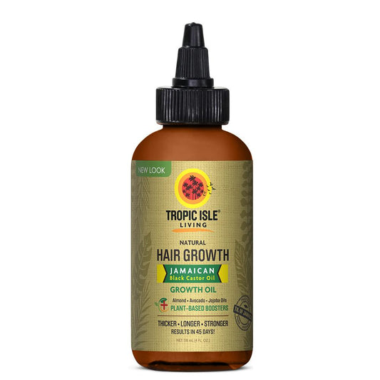Tropic Isle Living Jamaincan Black Castor Hair Growth Oil 4 OZ