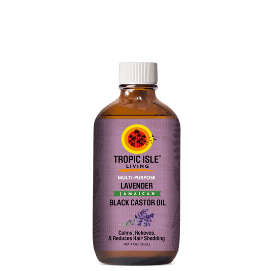 Tropic Isle Living Lavender Jamaican Black Castor Oil 4 OZ