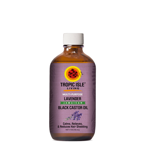 Tropic Isle Living Lavender Jamaican Black Castor Oil 4 OZ
