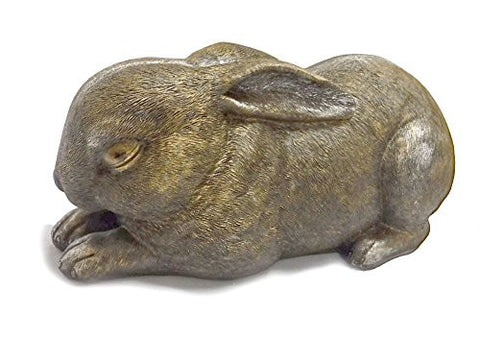 Sleeping Garden Animal Statue Outdoor Yard Figurine (Rabbit)