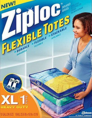 Ziploc Flexible Totes, Extra Large (1 Count)