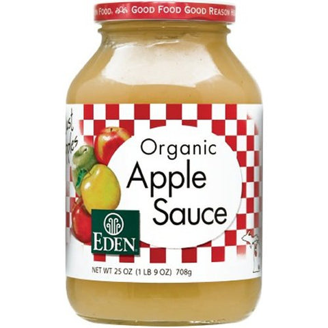 Eden Foods, Applesauce, At least 95% Organic, 25 oz