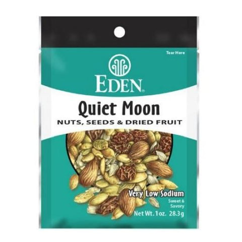 Eden Foods Quiet Moon Nuts, Seeds and Dried Fruit, 1 Ounce (Pack of 12)