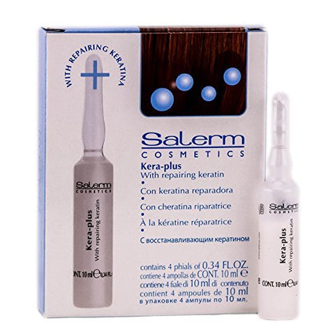 Salerm Kera-Plus with Repairing Keratin, 0.44 Ounce